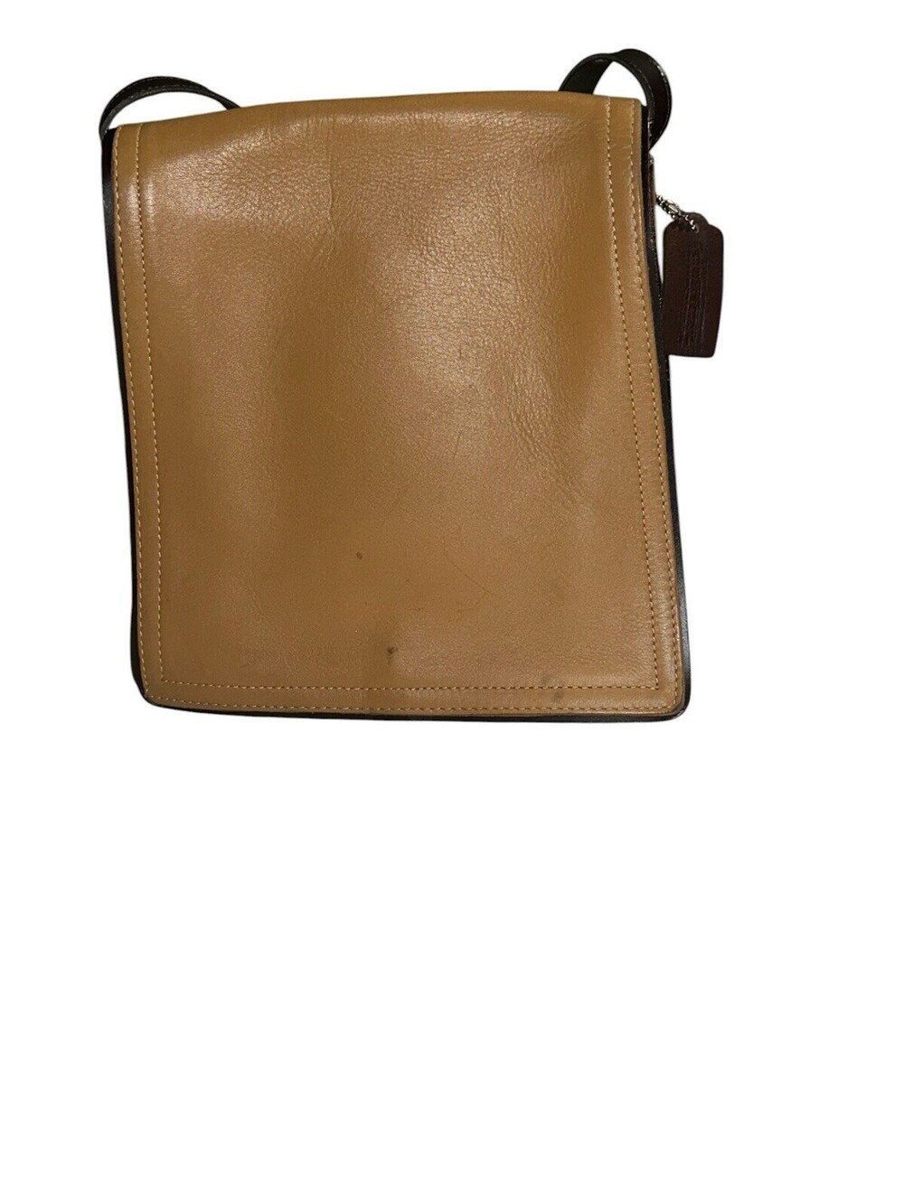 Coach vintage Monterey Tan and Brown Crossbody Bag - Picture 2 of 9